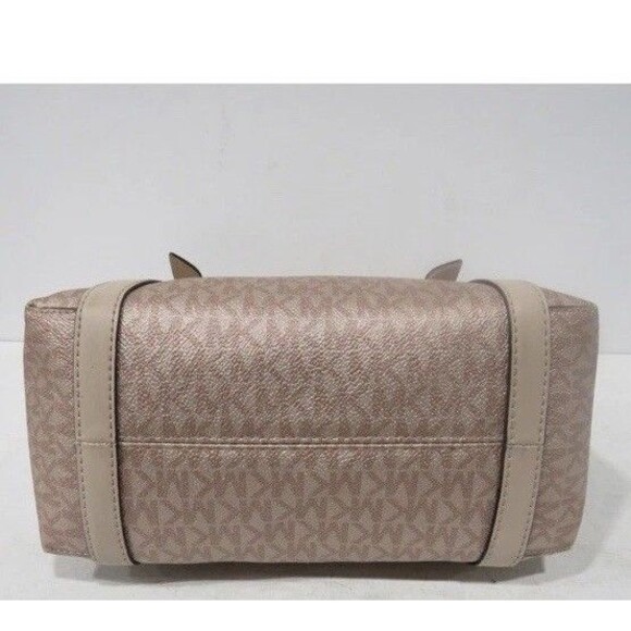 Michael Kors Sullivan Logo Print Tote Bag - Pink/Gold Chiccore Fashionista - Picture 5 of 7